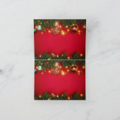 Folded Thank You Card Bedankkaart (Binnen)