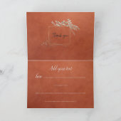 Folded Thank You Card Bedankkaart (Binnen)