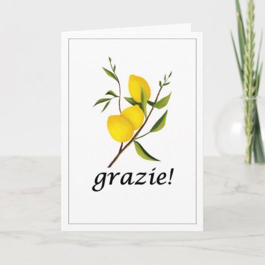 Folded Thank You Card Bedankkaart (Voorkant)