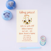 Folder aanbieding herfst flyer (Enkel)