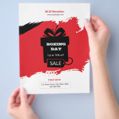 Folder Boxing Day Sale Flyer (Hand)