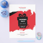 Folder Boxing Day Sale Flyer (Enkel)