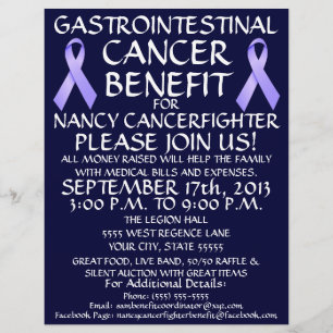 Folder Gastro-intestinaal Kanker Actie Flyer