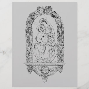 Folder met christelijke symbolen flyer