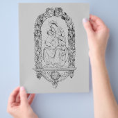 Folder met christelijke symbolen flyer (Hand)