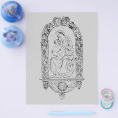 Folder met christelijke symbolen flyer (Enkel)