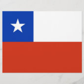 Folder met vlag van Chili Flyer (Achterkant)