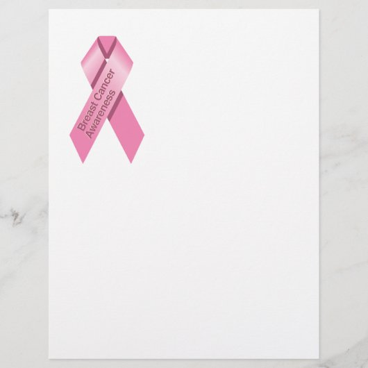 Folder over borstkankerbewustzijn flyer (Voorkant)