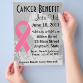 Folder over gepersonaliseerde borstkankerbehandeli flyer (Hand)