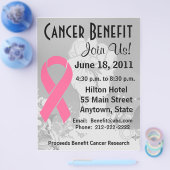 Folder over gepersonaliseerde borstkankerbehandeli flyer (Enkel)