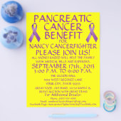 Folder voor alvleesklierkanker voordeel flyer (Enkel)