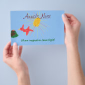 Folder voor kinderopvang flyer (Hand)