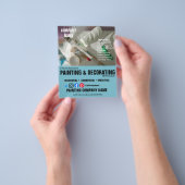 Folder voor SCHILDEREN & DECOREREN Flyer (Hand)