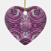 Foldiashire Msrcia Victoriaans Chic Keramisch Ornament (Achterkant)