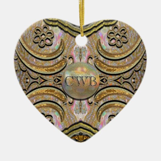 Foldiashire Victoriaans Chic Keramisch Ornament (Voorkant)