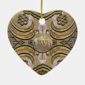 Foldiashire Victoriaans Chic Keramisch Ornament (Achterkant)