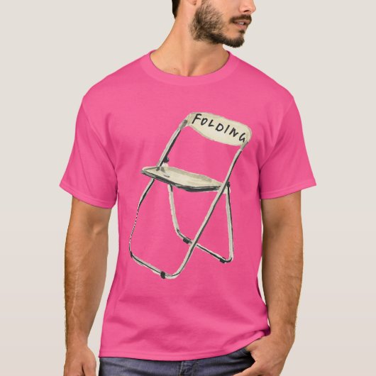 Folding Chair Oversized 2 T-shirt (Voorkant)