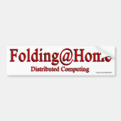 Folding@Home - bumpersticker (Voorkant)