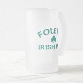 Foley's Irish Pub Matglas Bierpul (Voorkant rechts)