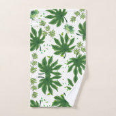 Folhas Verdes (Serviette à main)