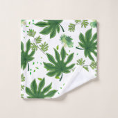 Folhas Verdes (Gant de toilette)