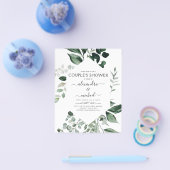 Foliage Couple's Shower Flyer (Enkel)