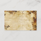 Foliage d'automne sur le Stock de la carte Tan Rus (Dos)