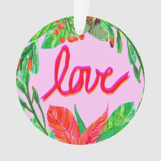 Foliage de Noël - Amour (devant)