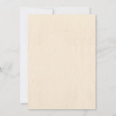 Foliage de Noël Invitation (Dos)