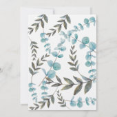 Foliage du jardin Enregistrer la carte de date (Dos)