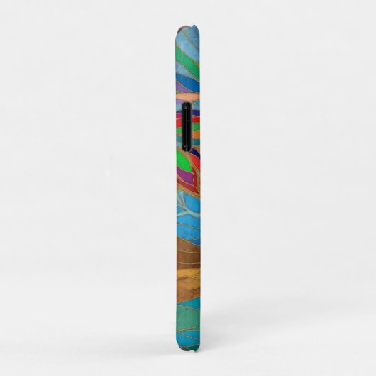 Foliage Fantasy Mozaïek Boom Case-Mate iPhone Case (Achterkant/rechts)