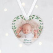 Foliage Frame | Les Premiers Noël de Baby avec Pho