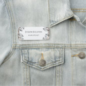 Foliage Geometric Lijst Name Tag (In situ)