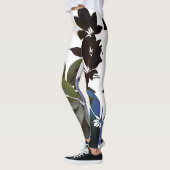 Foliage, Leggings Feuille tropicaux (Gauche)