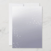 Foliage Mariage robe nuptiale douche Invitation (Dos)