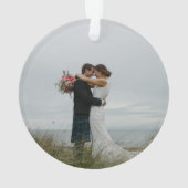 Foliage moderne Wreath Premier Noël en tant que M. (dos)