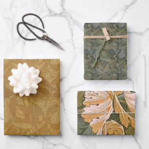  Foliage Morris Pattern Acanthus verlaat WR Inpakpapier Vel