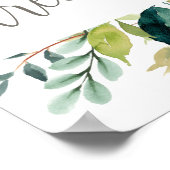 Foliage Treat Yourself Dessert Bar Poster (Hoek)