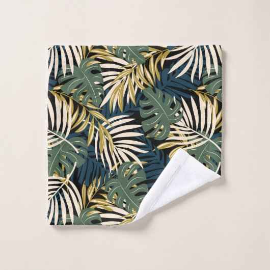Foliage tropical (Gant de toilette)