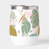 Foliage Tropical - Motif Monstère Et Feuille De Pa (Droite)