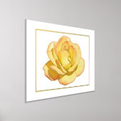 Folie Acent Yellow Rose Print Poster (Laagn)