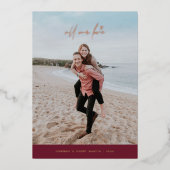 Folie Al onze Valentijnsdag Kaart van de Liefde -  (Voorkant)