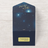 Folie All in One Christmas Star Uitnodiging (Buiten)