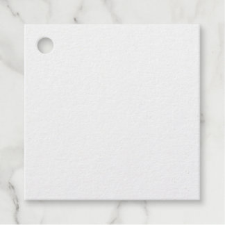 Folie-avor-tag Bedankjes Labels