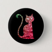 Folie Cat Ronde Button 5,7 Cm (Voorkant)