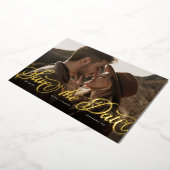 Folie De datumuitnodiging opslaan Folie Uitnodiging (Gedraaid)