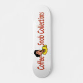 Folie de skateboard avec Collections de café Snob (Devant)