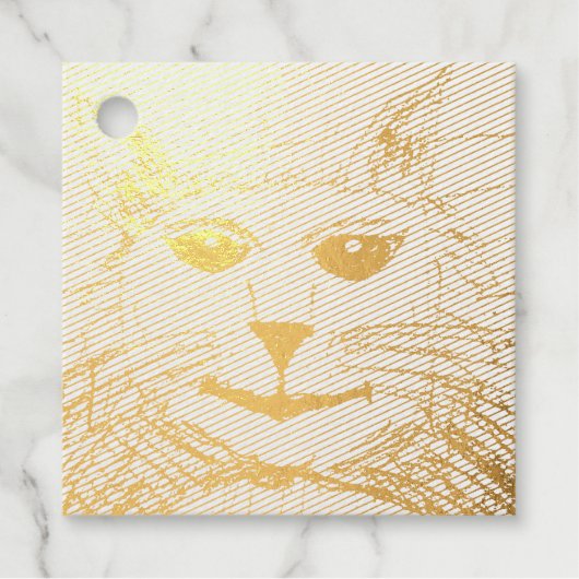 Folie Favor Tag (Voorkant)