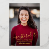 Folie Foto Geslaagd Aankondiging (Voorkant)