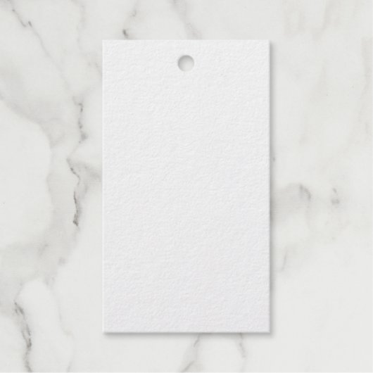 Folie geschenklabel cadeaulabels (Voorkant)